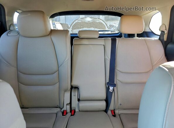JM3TCBCY8G0102326 2016 MAZDA CX-9 Gray Widok tylnych siedzeń