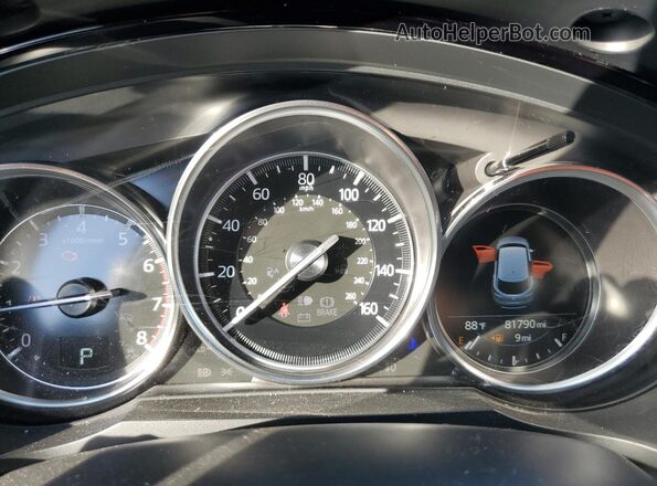 JM3TCBCY8N0607036 2022 MAZDA CX-9 Синий Вид щитка приборов