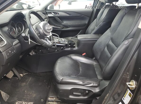 JM3TCBCY9G0109138 2016 MAZDA CX-9 Серый Вид салона спереди