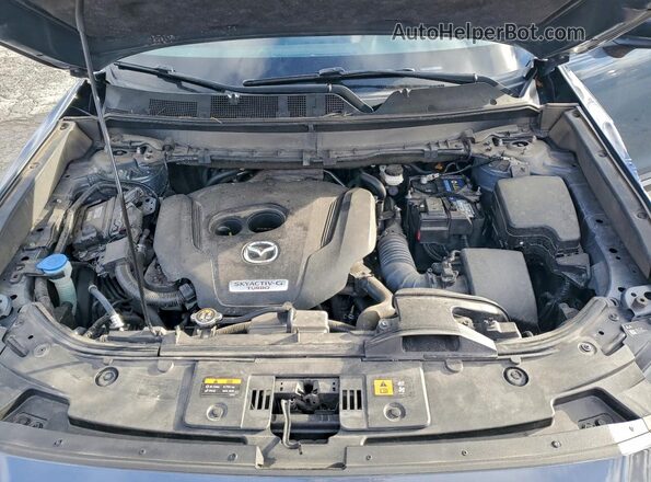 JM3TCBDY2M0527745 2021 MAZDA CX-9 Blue Շարժիչի բաժամունքի տեսք