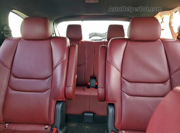 JM3TCBDY2M0527745 2021 MAZDA CX-9 Blue Հետևի նստատեղերի տեսք