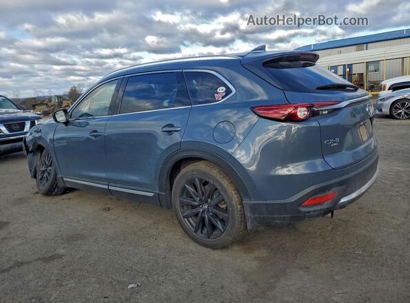 JM3TCBDY2M0527745 2021 MAZDA CX-9 Blue Հետևի ձախ