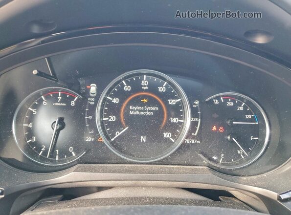 JM3TCBDY2M0527745 2021 MAZDA CX-9 Blue Սարքավորումների վահանակի տեսք
