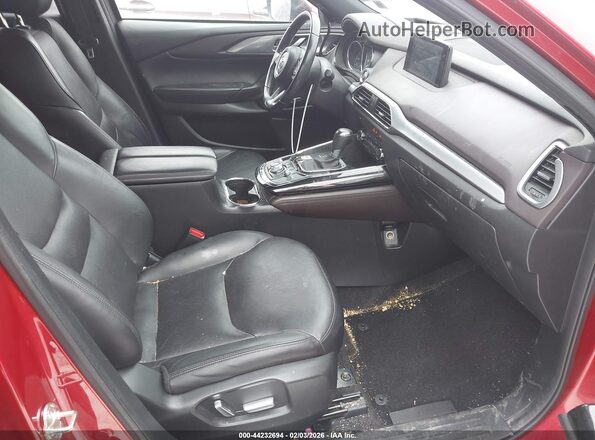 JM3TCBDY4H0133136 2017 MAZDA CX-9 Red Вид салону спереду