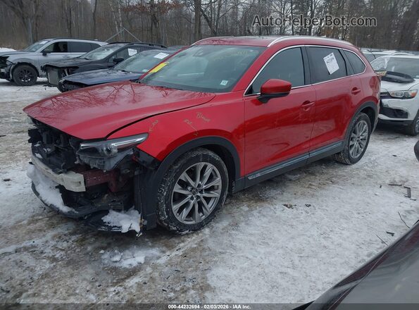 JM3TCBDY4H0133136 2017 MAZDA CX-9 Red Передня ліва чверть