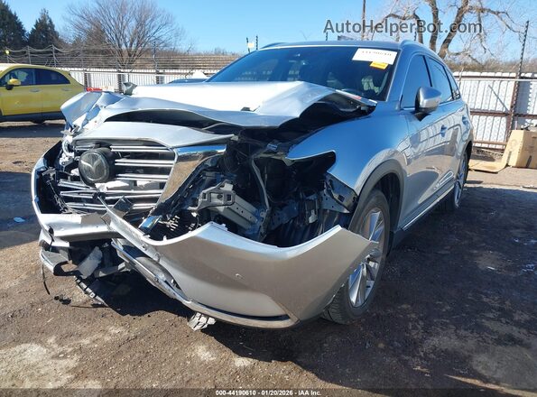JM3TCBDY5P0636706 2023 MAZDA CX-9 Silver წინა მარცხენა ხედი სამი მეოთხედიდან