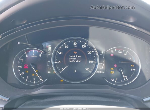 JM3TCBDY5P0636706 2023 MAZDA CX-9 Silver უკანა სავარძლების ხედი