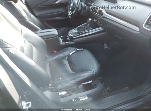 JM3TCBDY7K0306249 2019 MAZDA CX-9 Gray Widok wnętrza z przodu
