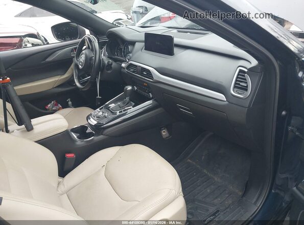 JM3TCBDY7M0520791 2021 MAZDA CX-9 Синий Вид салона спереди