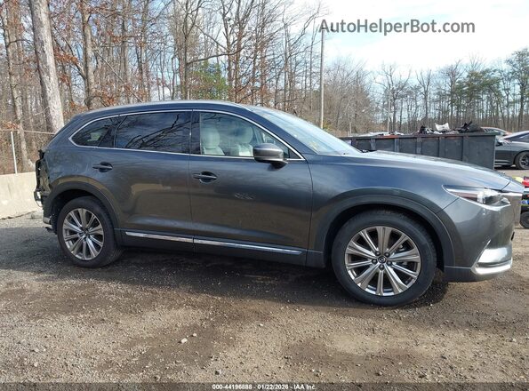 JM3TCBEY3P0630367 2023 MAZDA CX-9 Gray Widok wnętrza z tyłu