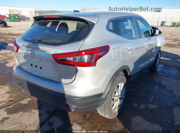 JN1BJ1AV8MW306410 2021 NISSAN ROGUE Серебряный Задняя правая четверть