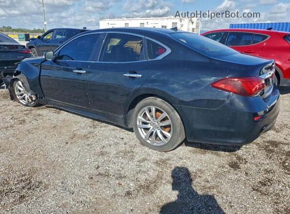 JN1BY1AP3HM741124 2017 INFINITI Q70 Черный Задняя левая четверть