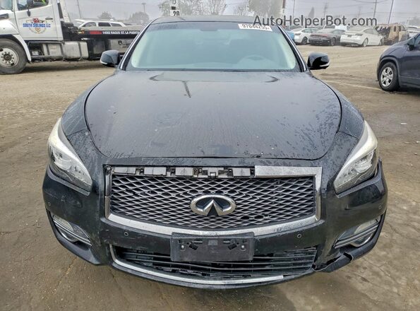 JN1BY1AP9HM741094 2017 INFINITI Q70 Черный Вид спереди