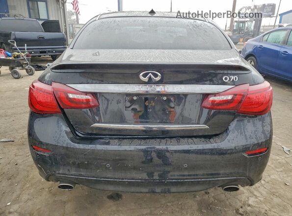 JN1BY1AP9HM741094 2017 INFINITI Q70 Черный Вид сзади