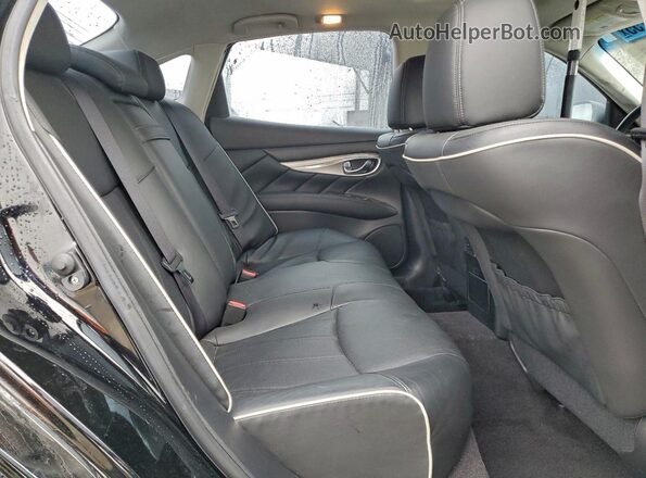 JN1BY1AP9HM741094 2017 INFINITI Q70 Черный Вид задних сидений