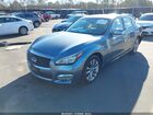 2018 Infiniti Q70 3.7 Luxe Синий vin: JN1BY1APXJM181110