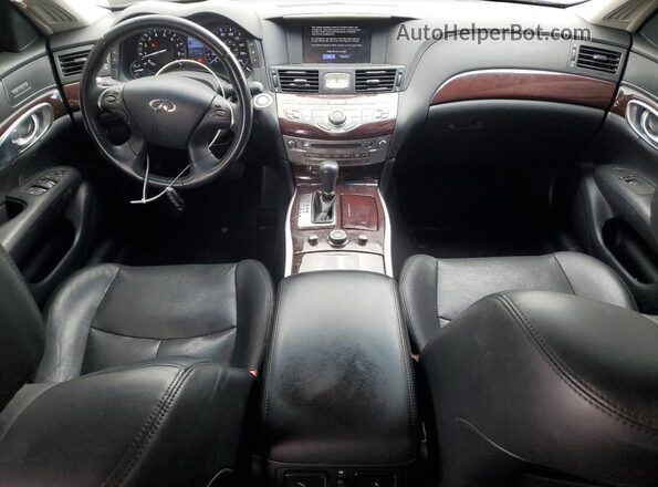 JN1BY1AR4JM220047 2018 INFINITI Q70 Синий Вид панели приборов