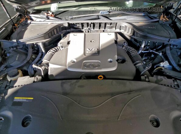 JN1BY1PP1HM170417 2017 INFINITI Q70L Черный Вид задней части салона