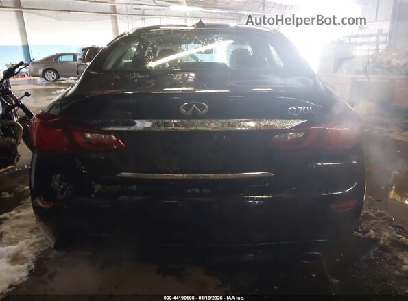 JN1BY1PPXHM170075 2017 INFINITI Q70L Черный 