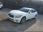 2017 Infiniti Q70l 3.7x Белый vin: JN1BY1PR6HM210413