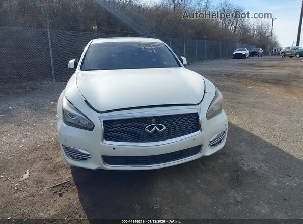 JN1BY1PR6HM210413 2017 INFINITI Q70L Белый Вид спереди