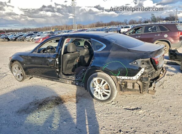 JN1BY1PR8KM725453 2019 INFINITI Q70L Черный Задняя левая четверть