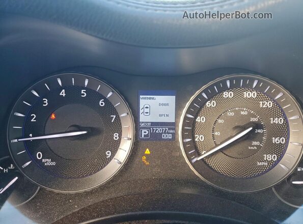 JN1BY1PR8KM725453 2019 INFINITI Q70L Черный Вид щитка приборов