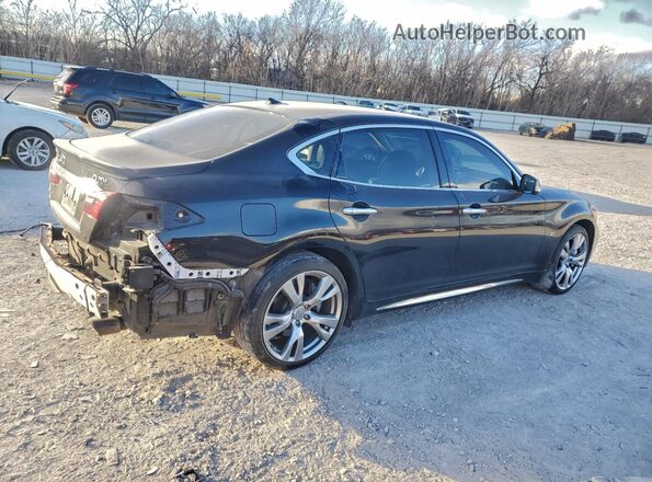JN1BY1PR8KM725453 2019 INFINITI Q70L Черный Задняя правая четверть