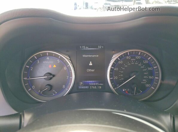 JN1CV7AP3GM201481 2016 INFINITI Q50 Серебряный Вид щитка приборов