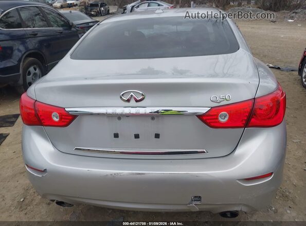 JN1CV7APXHM642090 2017 INFINITI Q50 Silver 