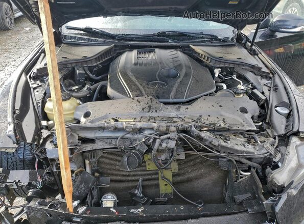 JN1CV7EK9HM110134 2017 INFINITI Q60 Черный Вид задней части салона