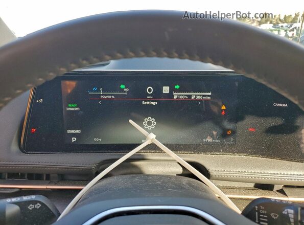 JN1DF0BB0RM743345 2024 NISSAN ARIYA Gray Vista del cuadro de instrumentos