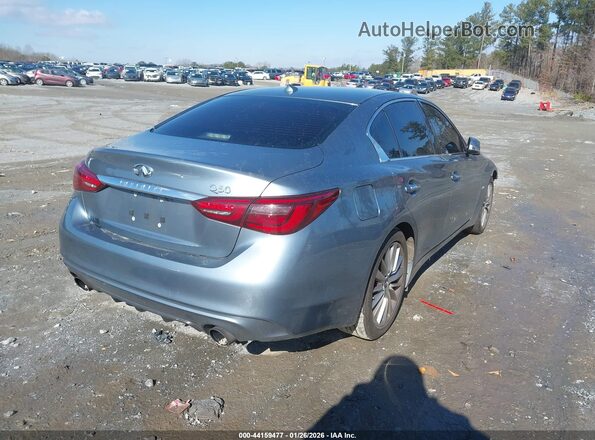 JN1EV7AP1JM351668 2018 INFINITI Q50 Синий Задняя правая четверть
