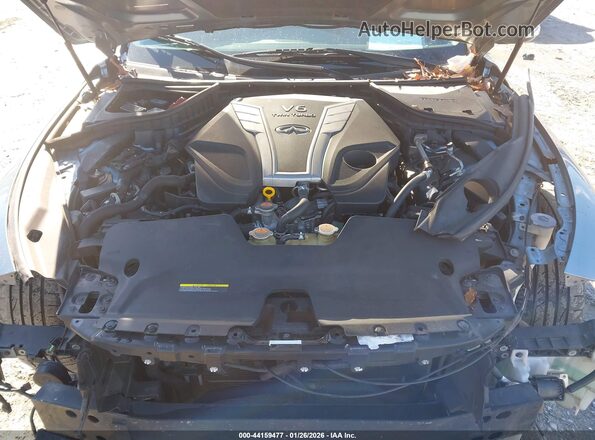 JN1EV7AP1JM351668 2018 INFINITI Q50 Синий Вид сзади