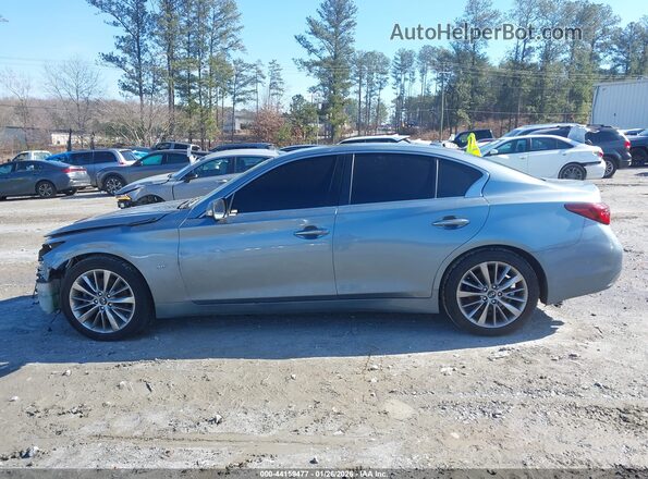 JN1EV7AP1JM351668 2018 INFINITI Q50 Синий Панорамный вид салона 360°