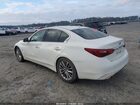 2018 Infiniti Q50 3.0t Luxe White vin: JN1EV7AP3JM360050