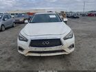 2018 Infiniti Q50 3.0t Luxe White vin: JN1EV7AP3JM360050