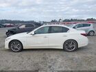 2018 Infiniti Q50 3.0t Luxe White vin: JN1EV7AP3JM360050