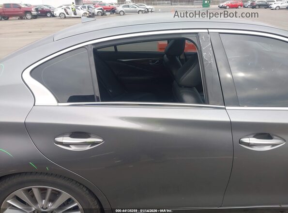 JN1EV7AP5KM516736 2019 INFINITI Q50 Серый Вид спереди