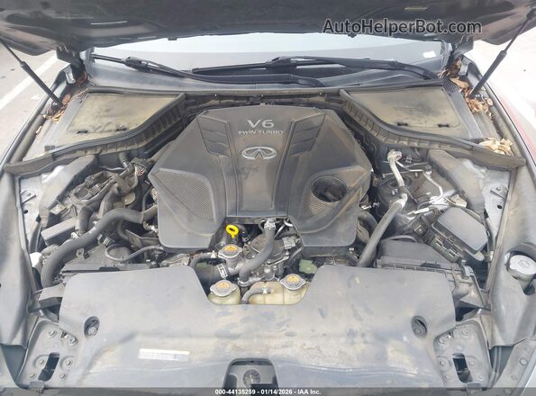 JN1EV7AP5KM516736 2019 INFINITI Q50 Серый Вид сзади