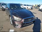 2018 Infiniti Q50 3.0t Luxe Коричневый vin: JN1EV7AP7JM353537