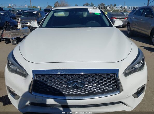JN1EV7AP8LM206713 2020 INFINITI Q50 Белый Вид щитка приборов
