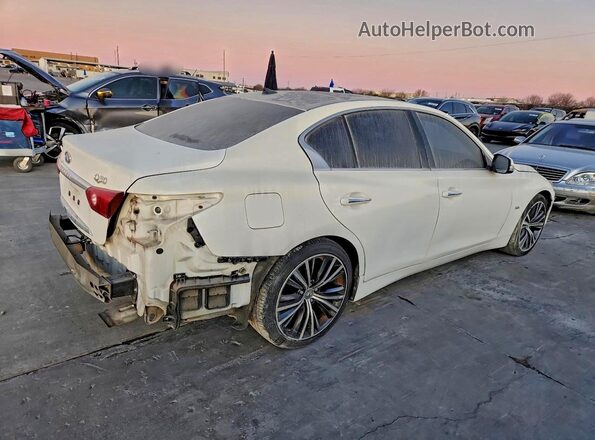 JN1EV7APXHM737757 2017 INFINITI Q50 Белый Задняя правая четверть