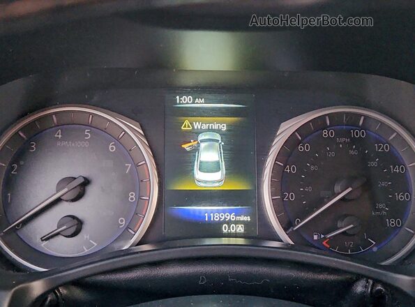 JN1EV7APXHM737757 2017 INFINITI Q50 Белый Вид щитка приборов