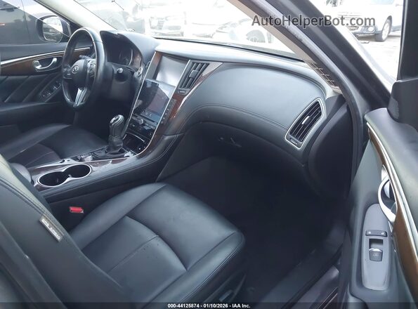 JN1EV7APXKM514237 2019 INFINITI Q50 Серый Вид салона спереди