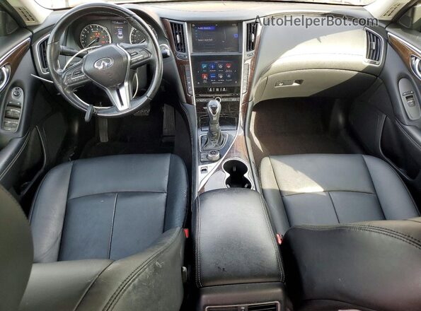 JN1EV7AR0JM442612 2018 INFINITI Q50 Серый Вид панели приборов