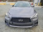2018 Infiniti Q50 Luxe Серый vin: JN1EV7AR0JM442612