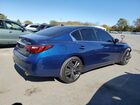 2019 Infiniti Q50 Luxe Синий vin: JN1EV7AR2KM590925