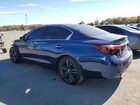 2019 Infiniti Q50 Luxe Синий vin: JN1EV7AR2KM590925
