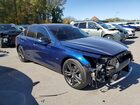 2019 Infiniti Q50 Luxe Синий vin: JN1EV7AR2KM590925